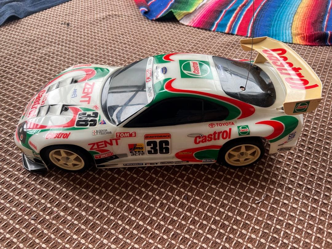 -*ン様 TAMIYA QD TOYOTA スープラ　ラジコン