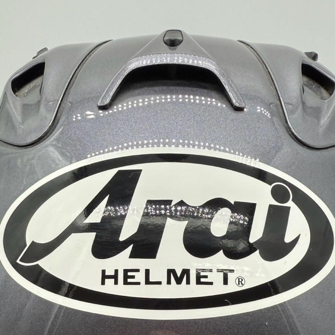 Arai アライ RX-7RVグレー RX-7フルフェイス ヘルメット Mサイズ