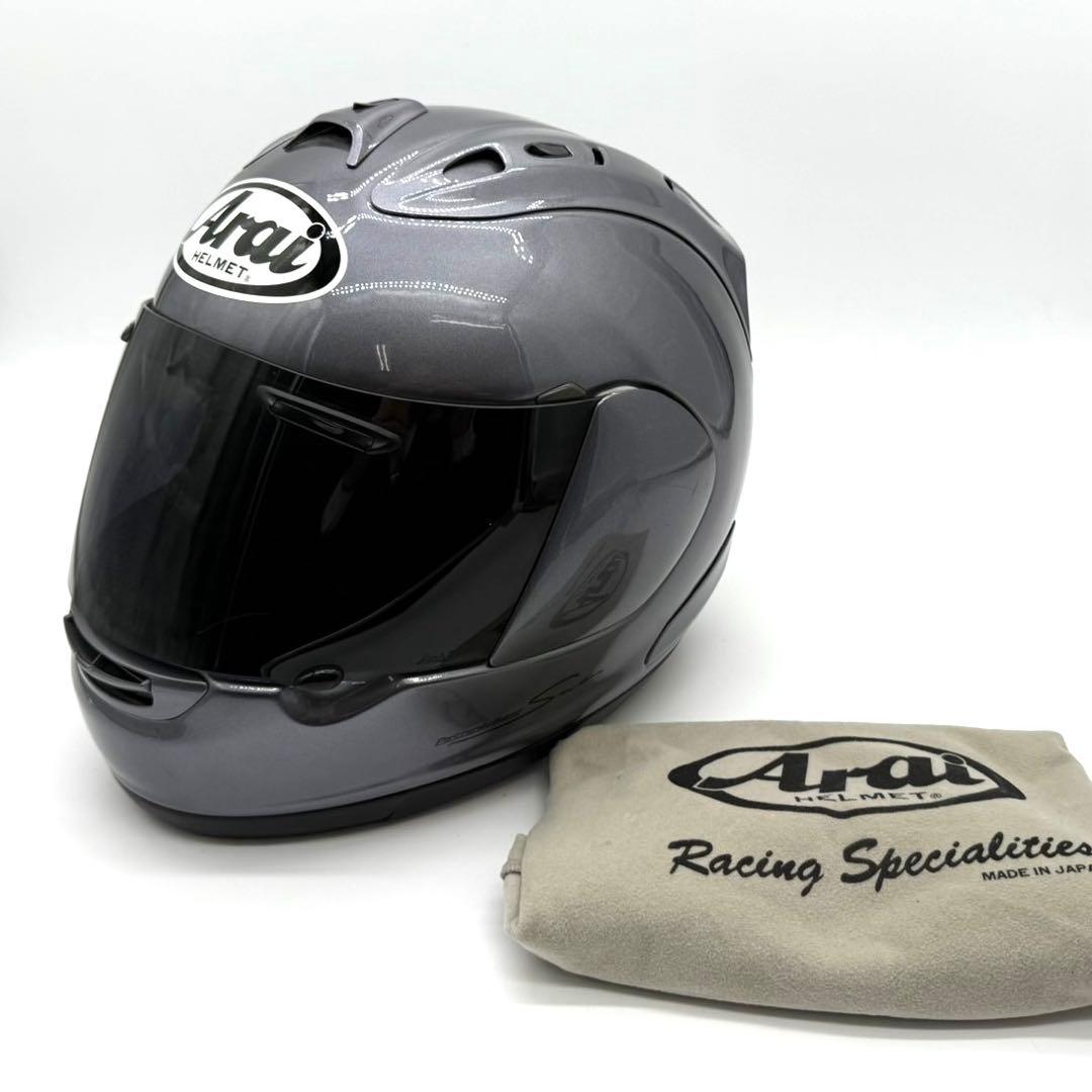 Arai アライ RX-7RVグレー RX-7フルフェイス ヘルメット Mサイズ