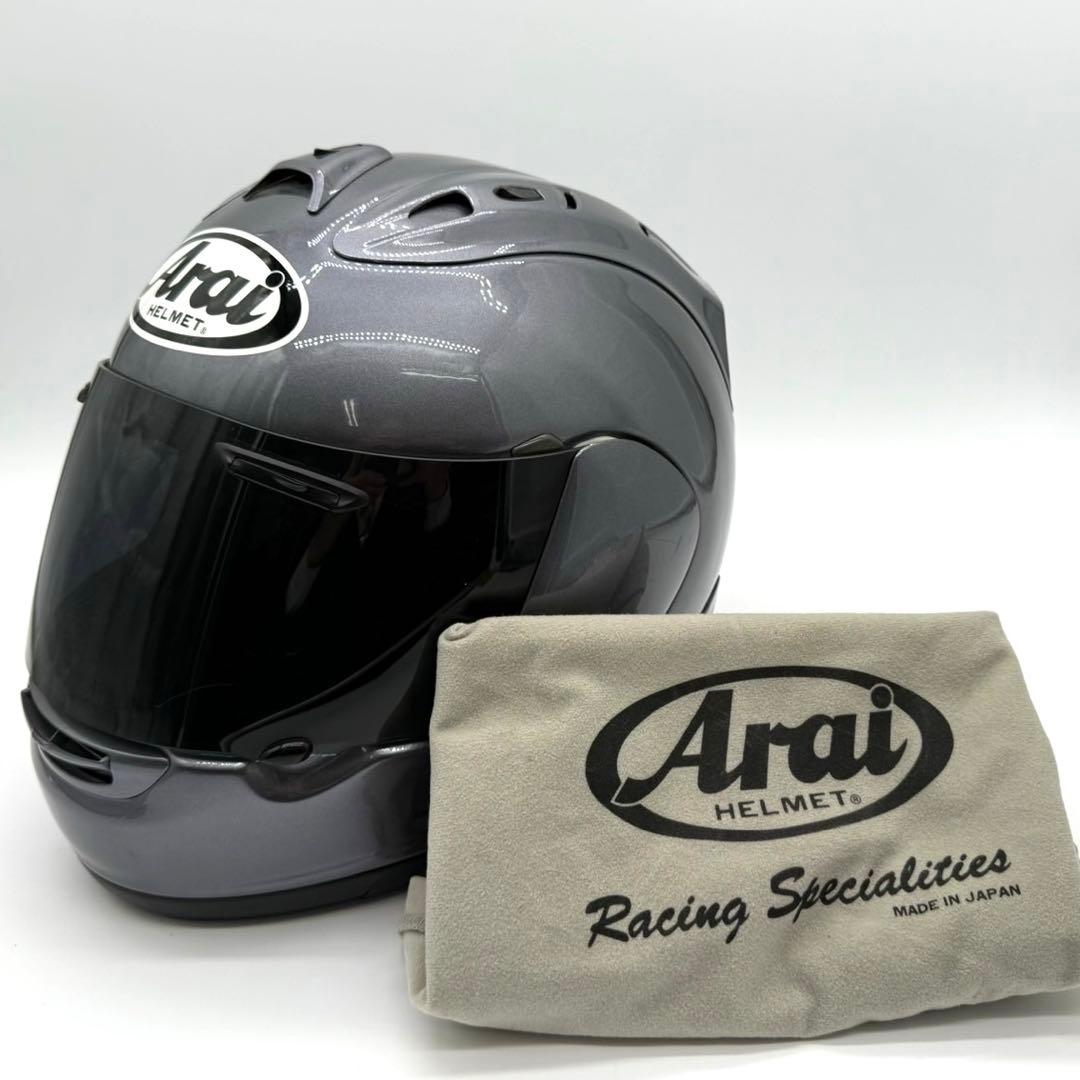Arai アライ RX-7RVグレー RX-7フルフェイス ヘルメット Mサイズ