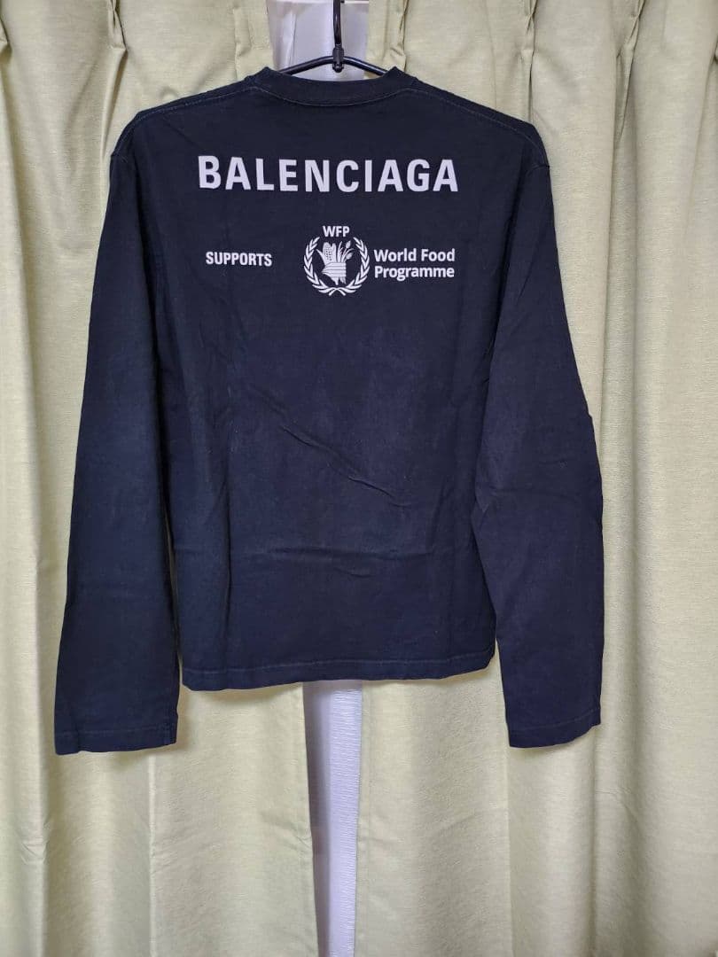 BALENCIAGA World Food Programme 長袖カットソー