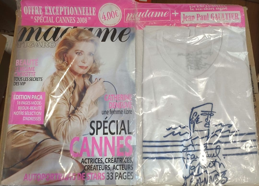 Jean Paul GAULTIER (ジャンポールゴルチエ) 非売品tシャツ付