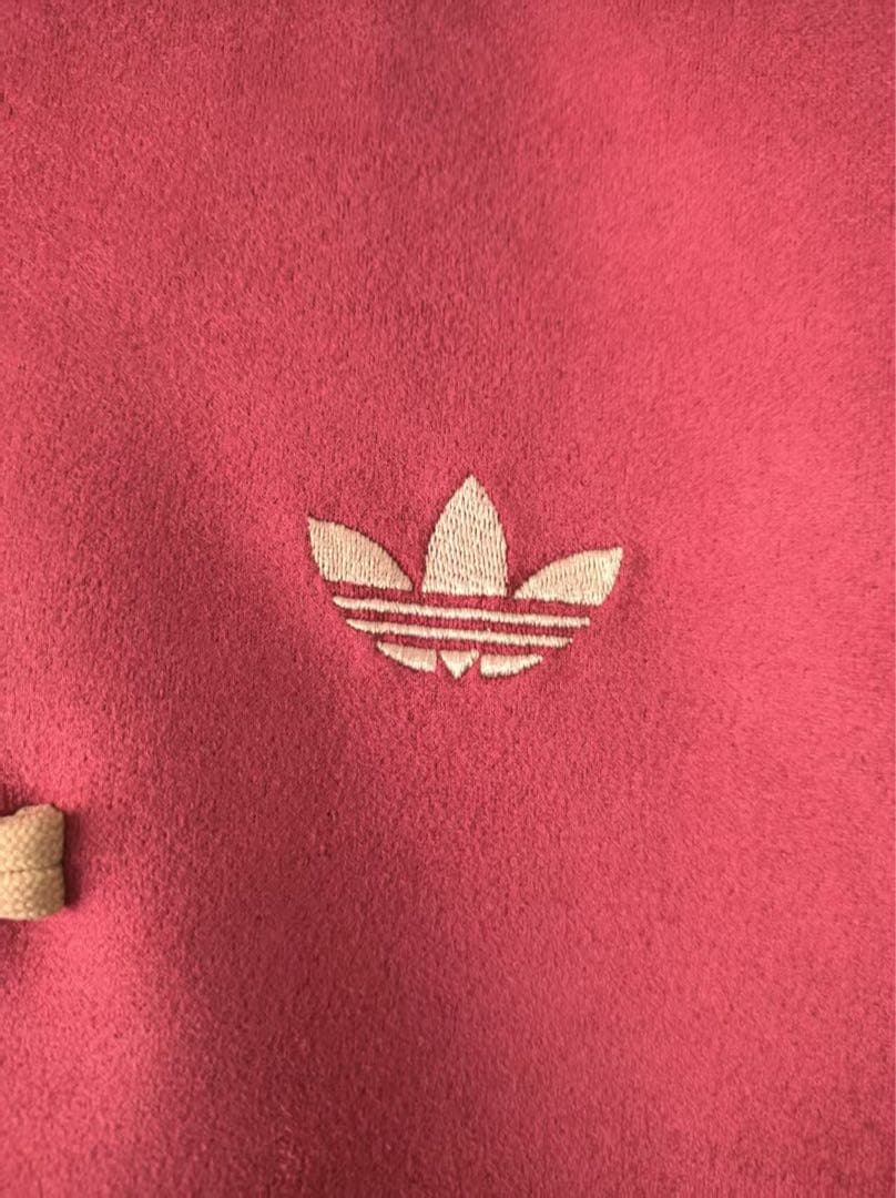 新年限定モデル アディダス 新中式 ジップアップジャケット ローズレッド M