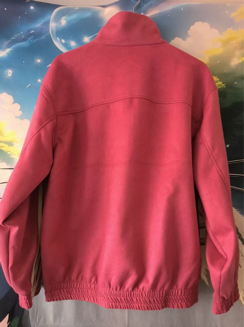 新年限定モデル アディダス 新中式 ジップアップジャケット ローズレッド M