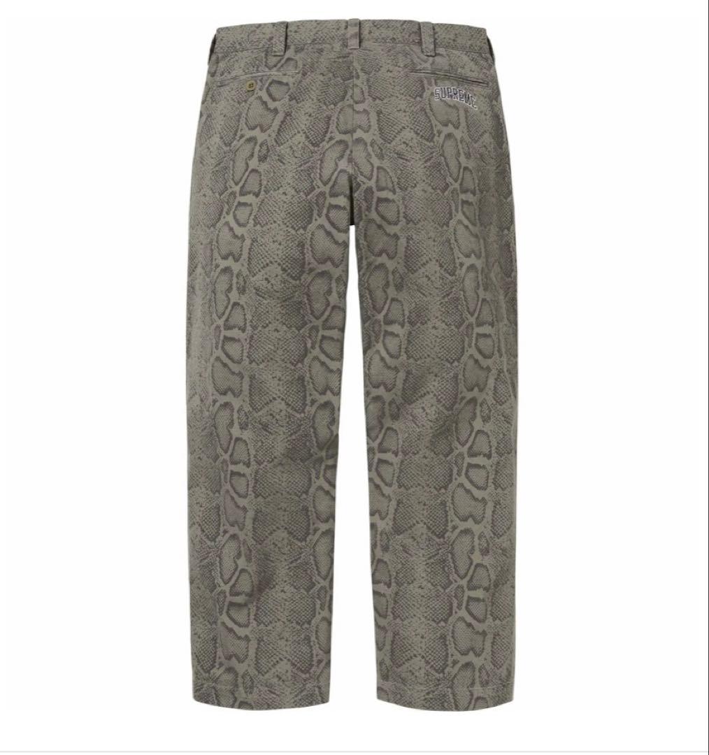 【最終値下げ】Supreme Snake Print Chino Pant