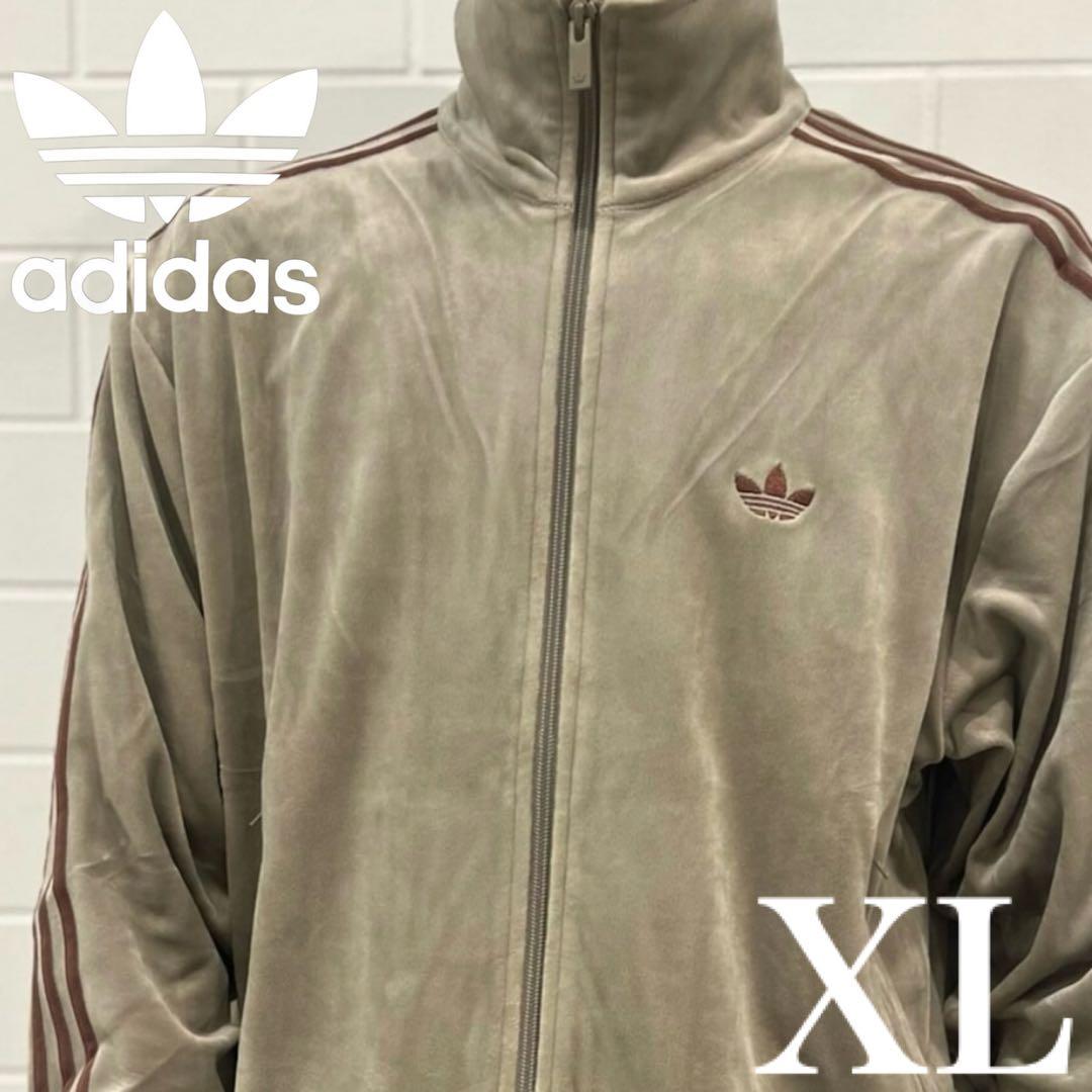 新品XL⭐️adidas × ジャーナルスタンダード ベロア トラックトップ