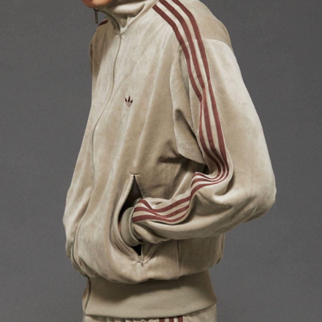 新品XL⭐️adidas × ジャーナルスタンダード ベロア トラックトップ