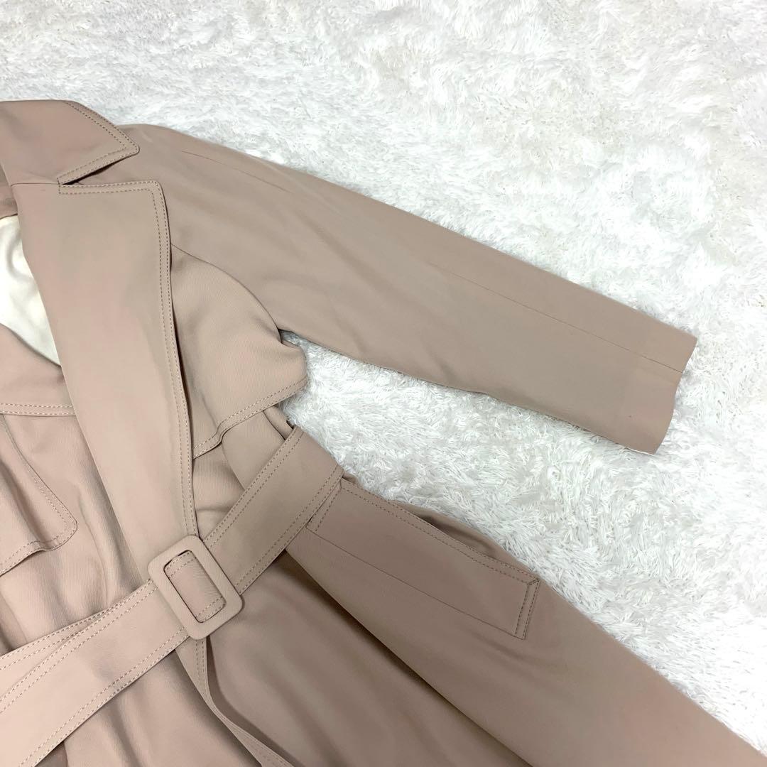 極美品⭐️ボールジィ ウール ギャバジン ロング ガウン トレンチコート S