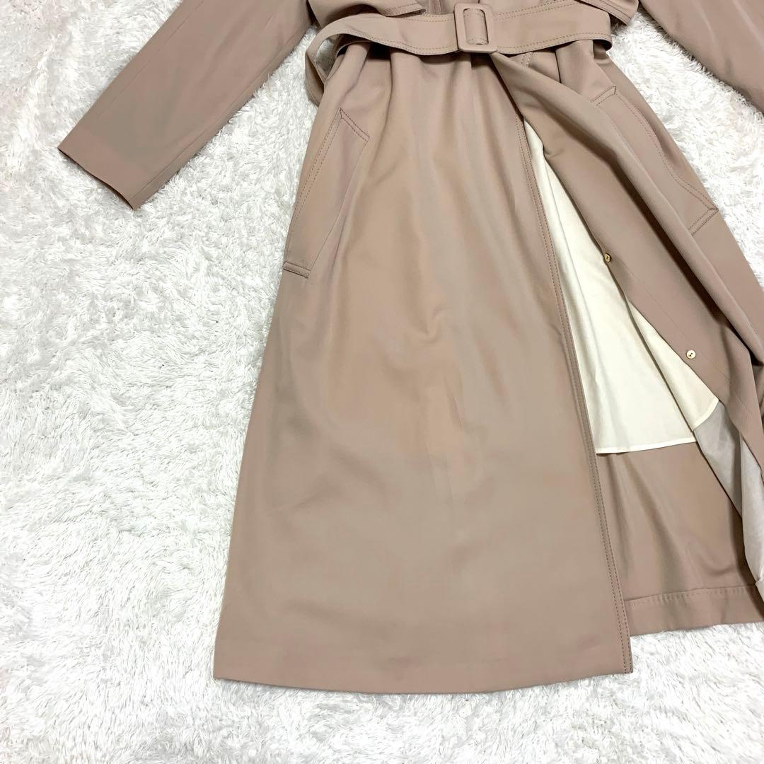 極美品⭐️ボールジィ ウール ギャバジン ロング ガウン トレンチコート S