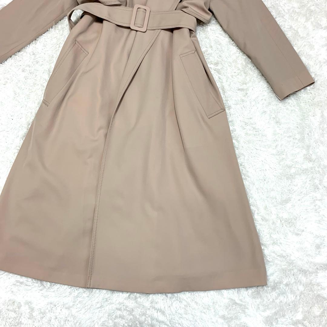 極美品⭐️ボールジィ ウール ギャバジン ロング ガウン トレンチコート S