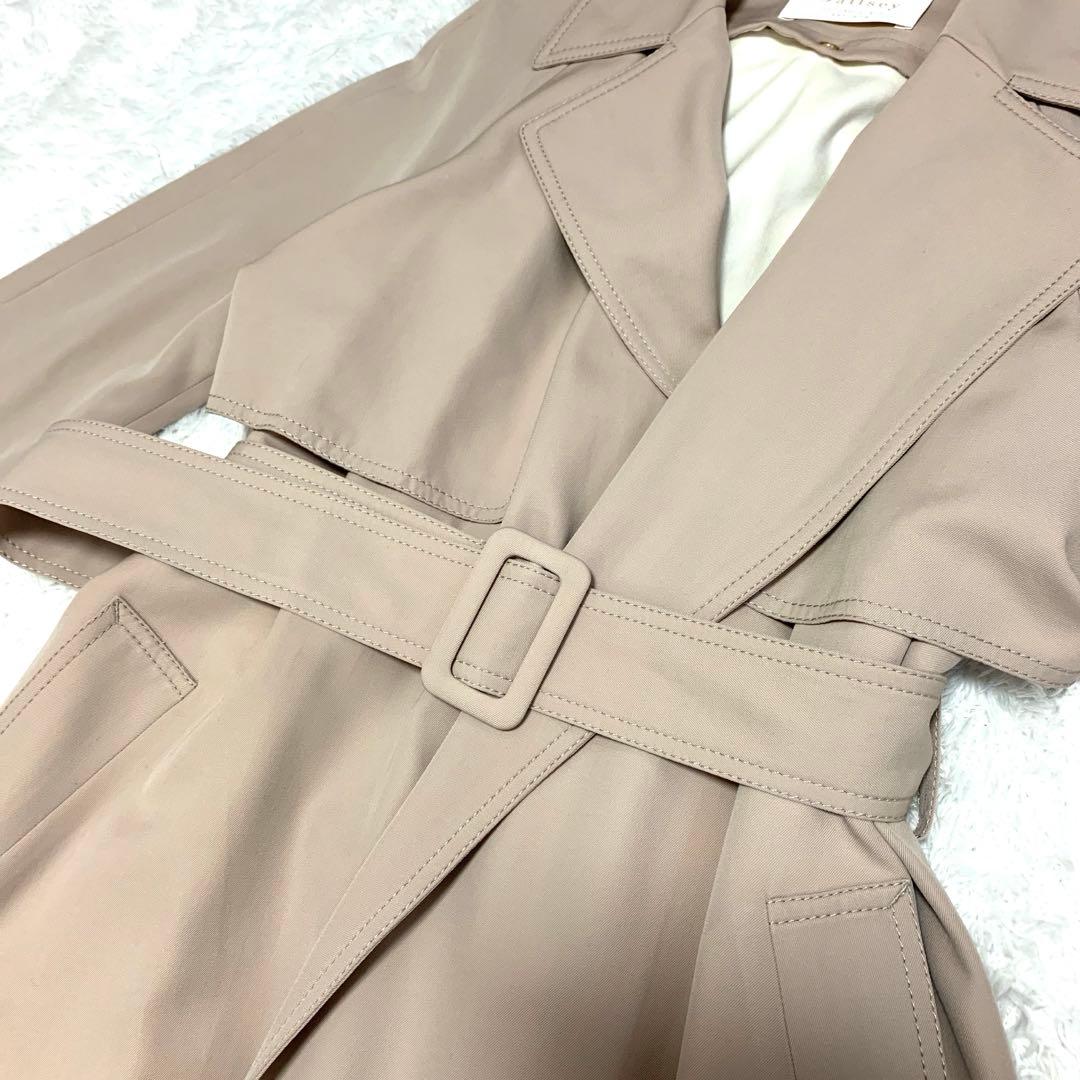 極美品⭐️ボールジィ ウール ギャバジン ロング ガウン トレンチコート S