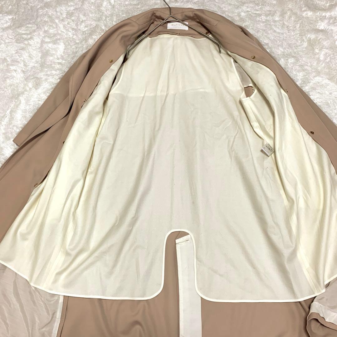 極美品⭐️ボールジィ ウール ギャバジン ロング ガウン トレンチコート S