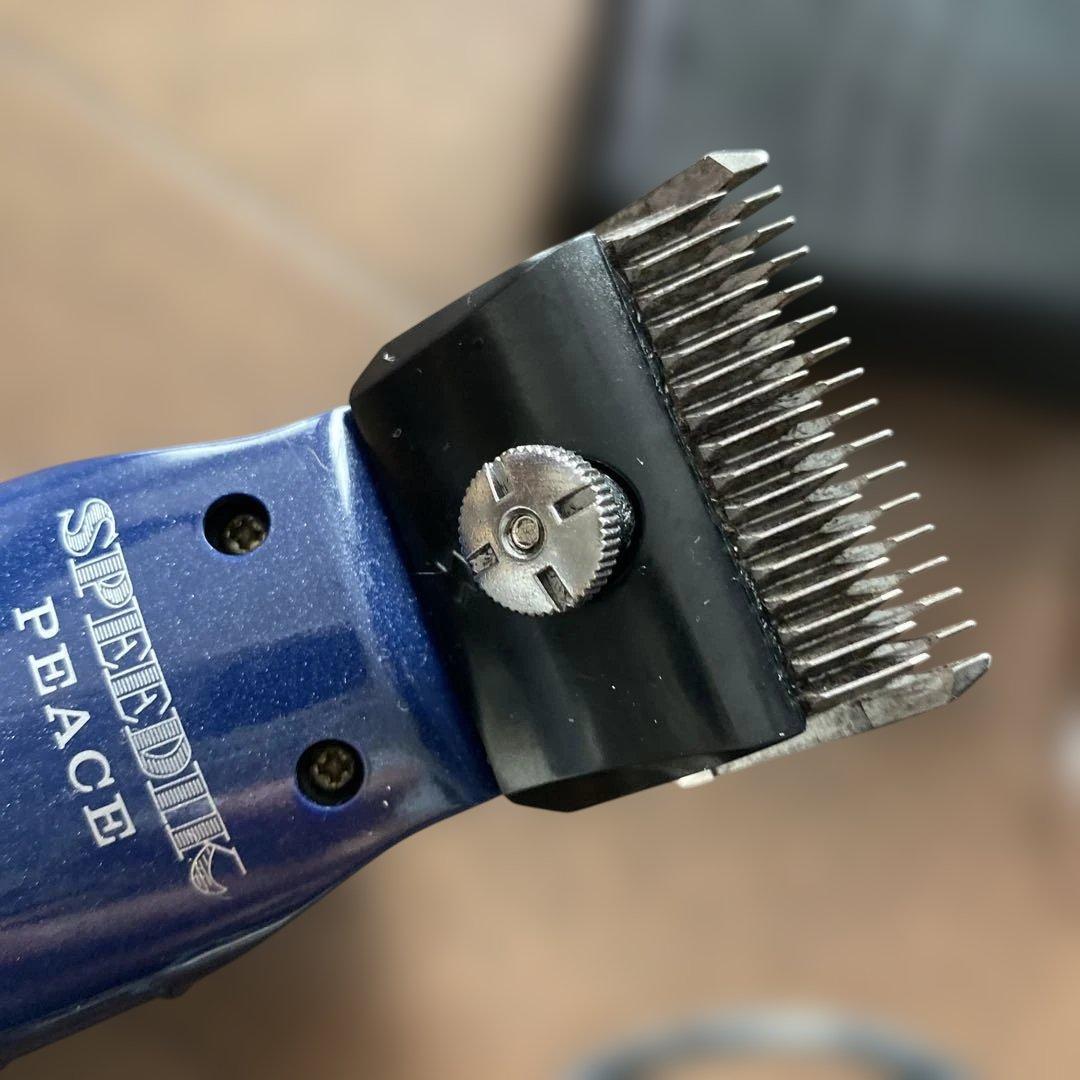 SPEEDIK PEACE 充電式バリカン+替刃3mmつき　スピーディック　犬