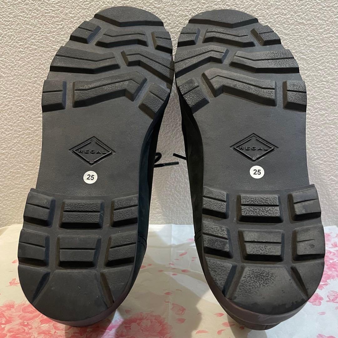 美品!REGAL GORE-TEX チロリアン 革靴 ビジネスシューズ25㎝黒