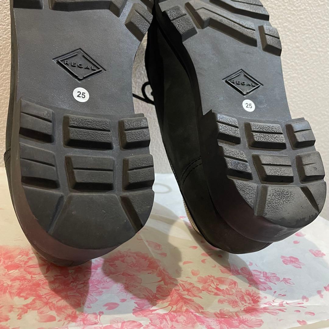 美品!REGAL GORE-TEX チロリアン 革靴 ビジネスシューズ25㎝黒