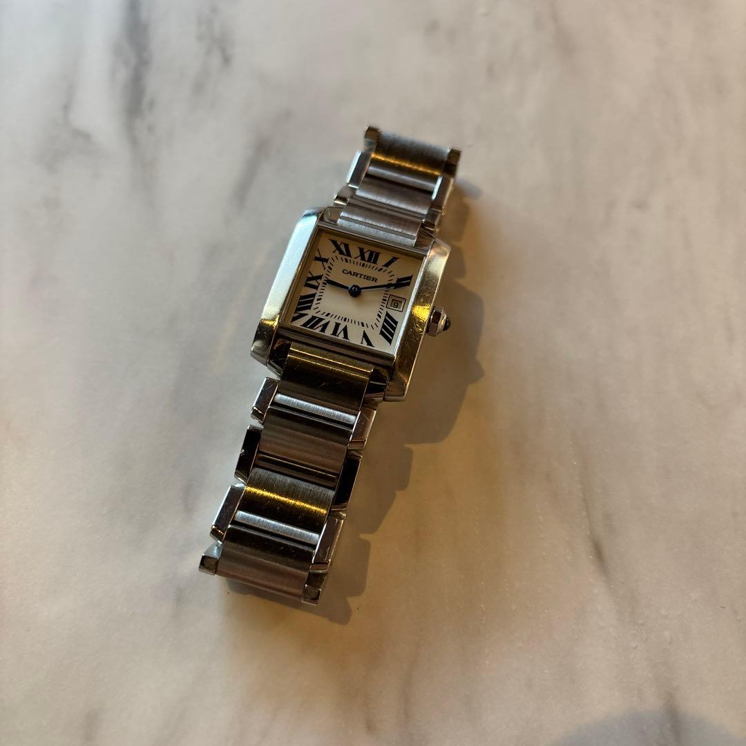 カルティエ　タンクフランセーズ　レディース