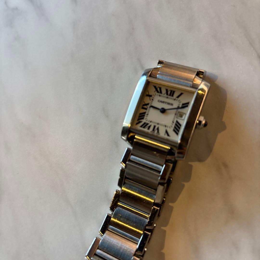 カルティエ　タンクフランセーズ　レディース