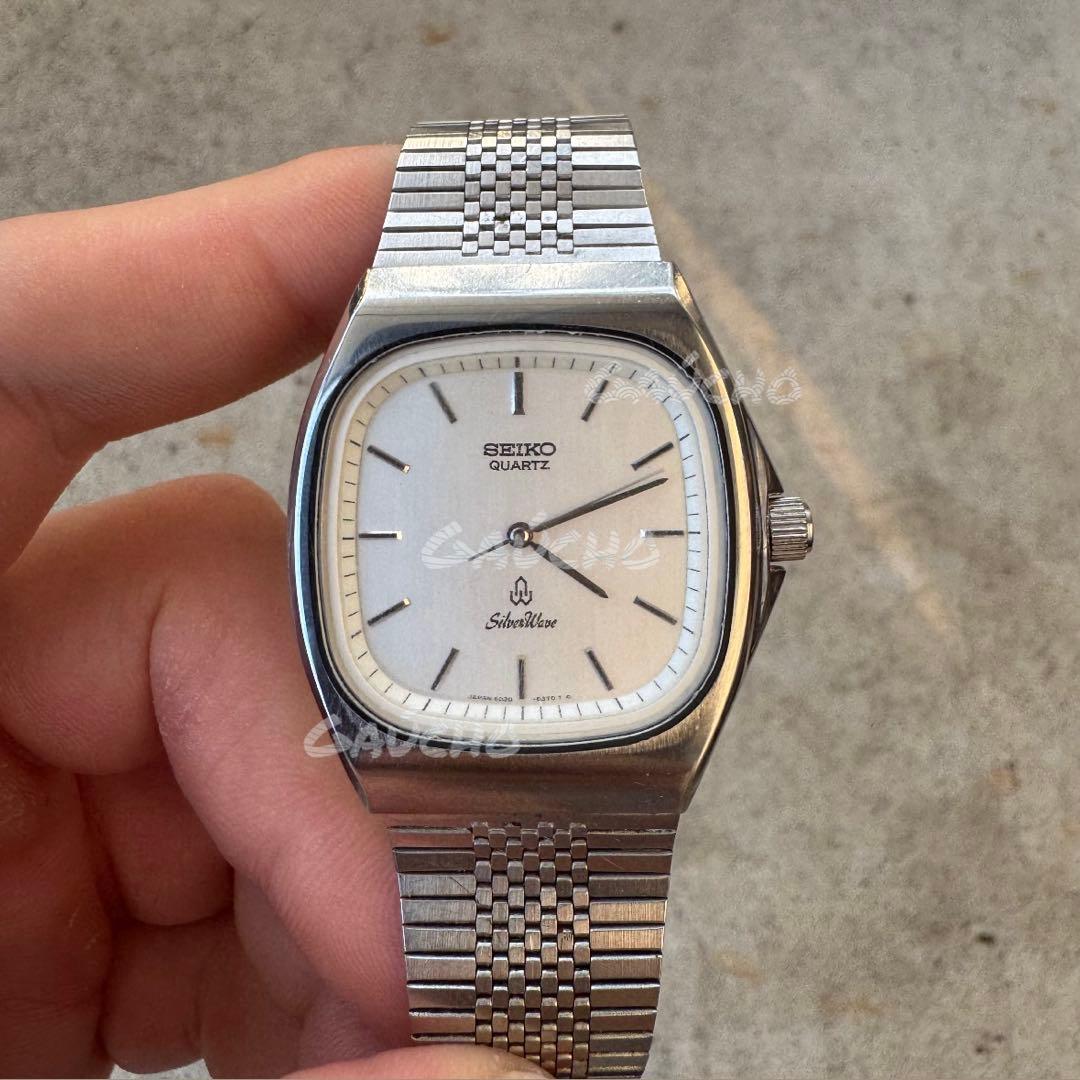 【新品電池】seikoレクタンギュラー スクエア ヴィンテージ tank 美品