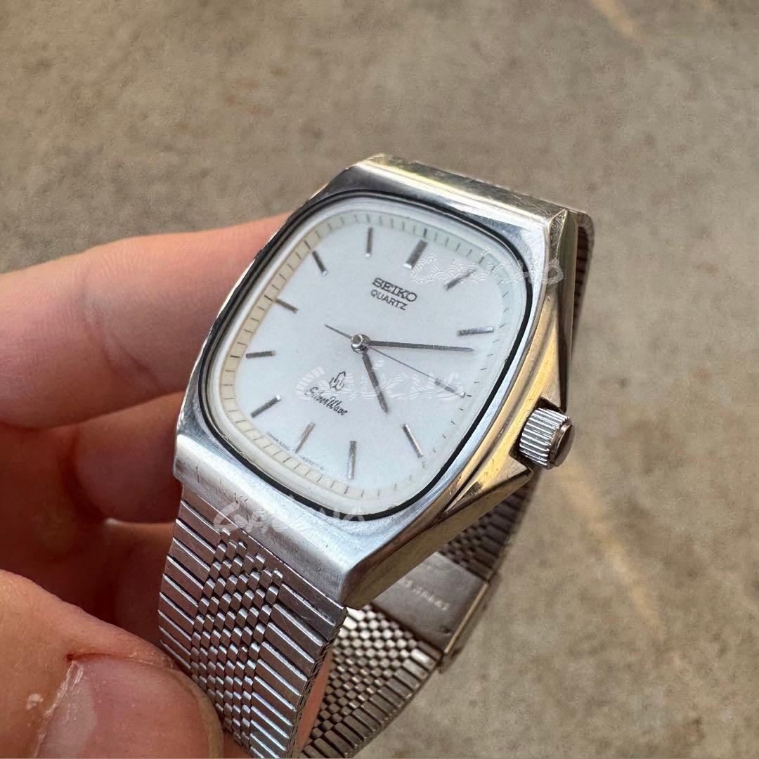 【新品電池】seikoレクタンギュラー スクエア ヴィンテージ tank 美品