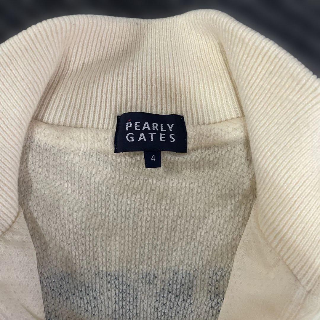 PEARLY GATES パーリーゲイツ ウール混ジャケット サイズ4 アイボリ
