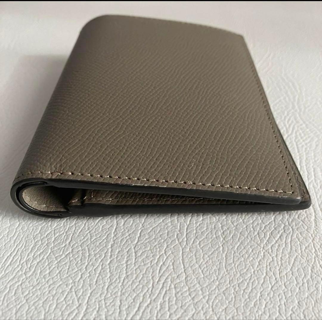 【美品】ボナベンチュラ バイフォールド ウォレット ノブレッサ レザー エトープ