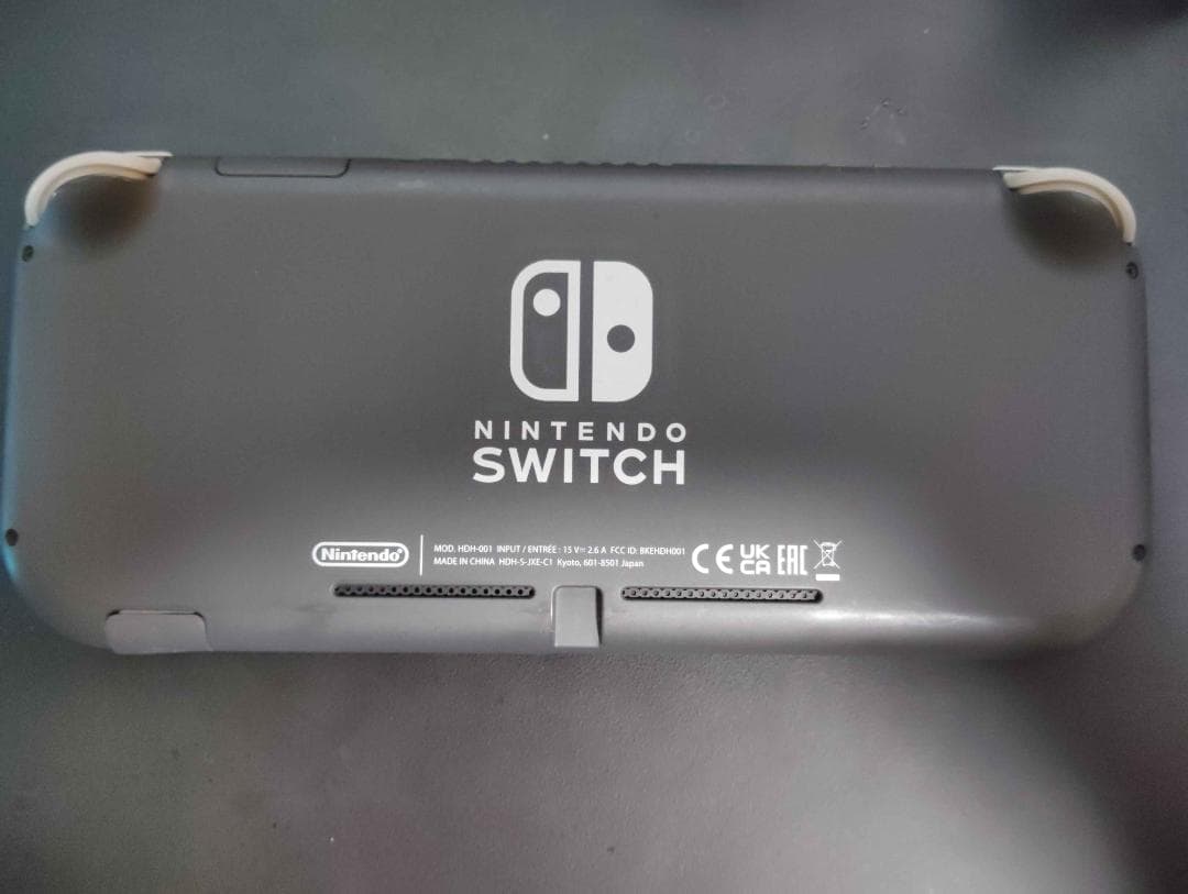 Nintendo Swich Lite本体 グレー色 ケース付 値下交渉可能