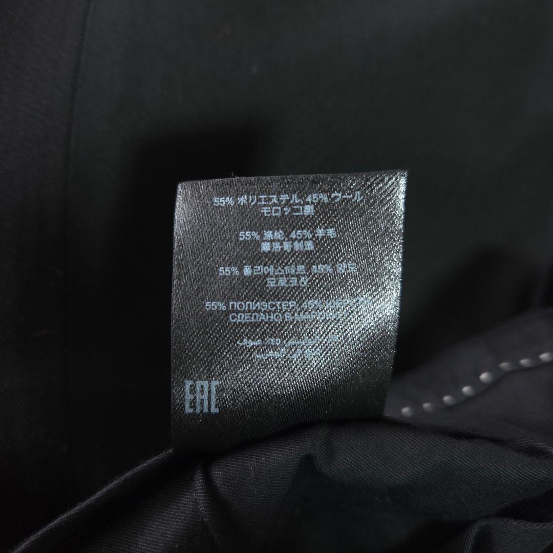 DRIES VAN NOTEN ワイドスラックス ブラック