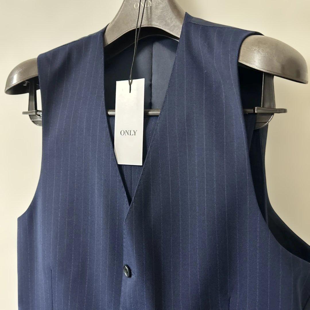 新品・未使用 ★★ONLY オンリー／スリーピース　ネイビー　Ｍ　170A ★★