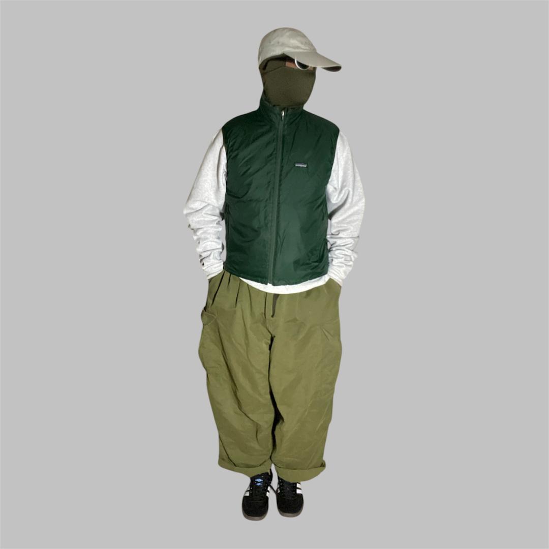 06年製 Patagonia マイクロパフベスト グリーン タイ製