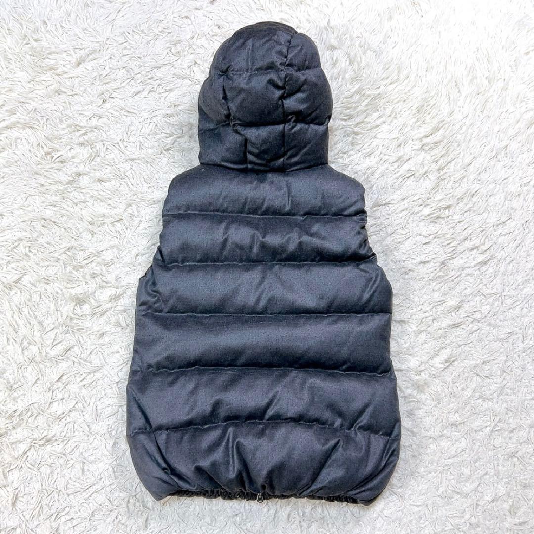 【美品】デュベティカ FEBEDUE チェルツティ ダウンベスト 42 グレー