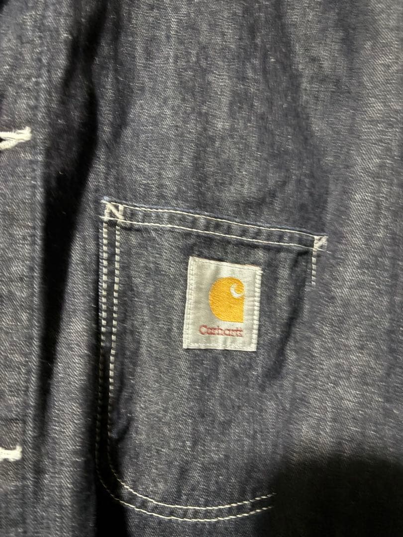 ぼ*ぶ様 carhartt デニムカバーオール　90s エドウィン期