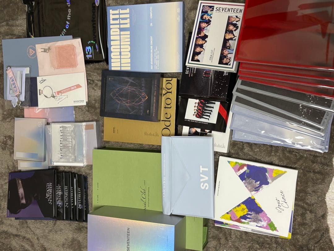 SEVENTEEN アルバムDVDと公式グッズまとめ売り
