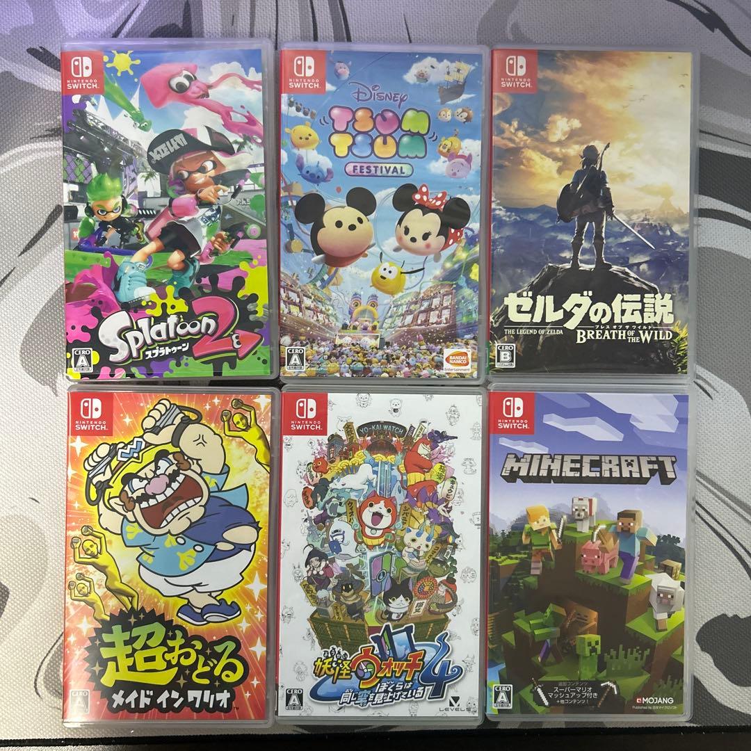 【超美品】Nintendo Switch ゲームソフト 6本セット