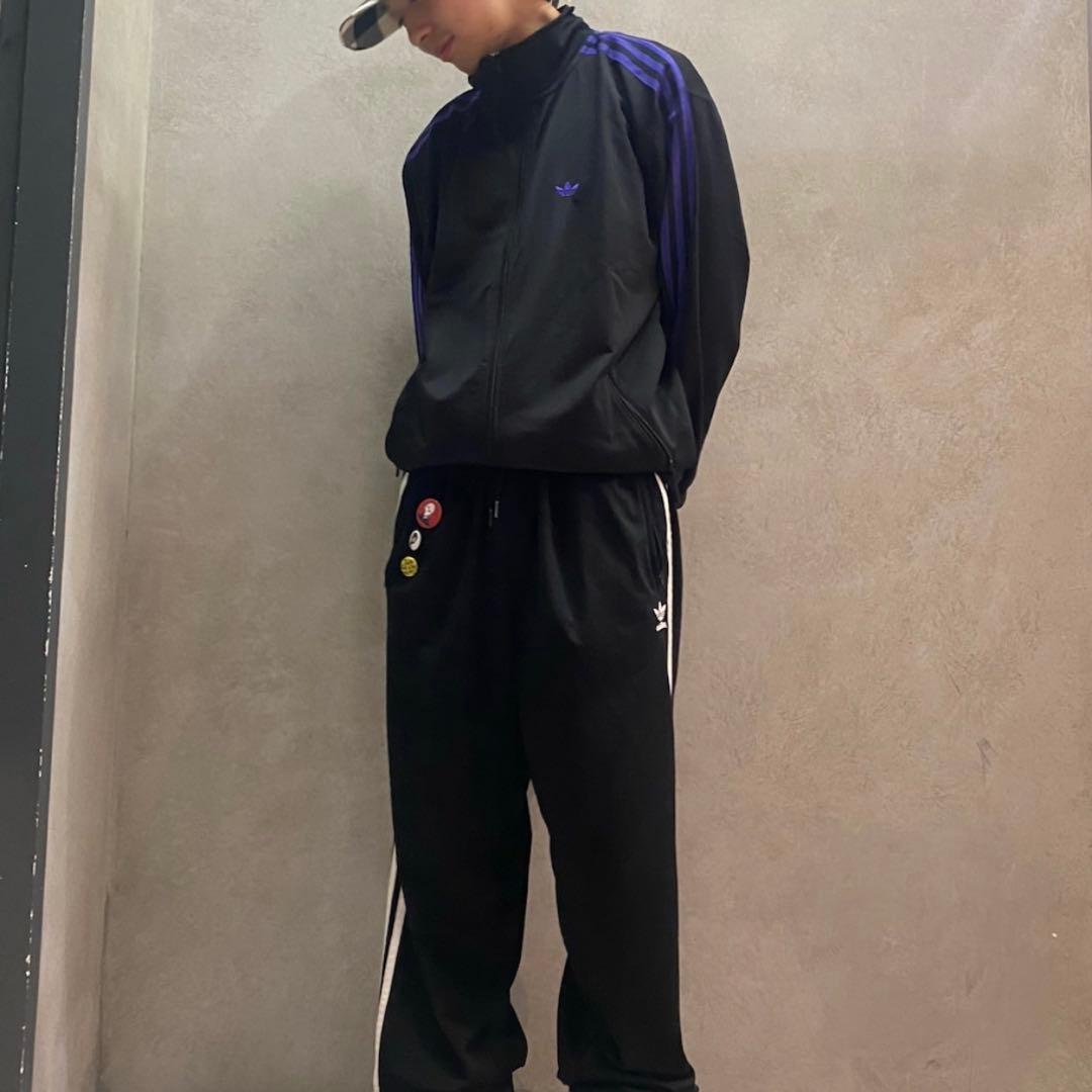 新品adidas ベッケンバウワージェンダーニュートラルトラックジャケットS