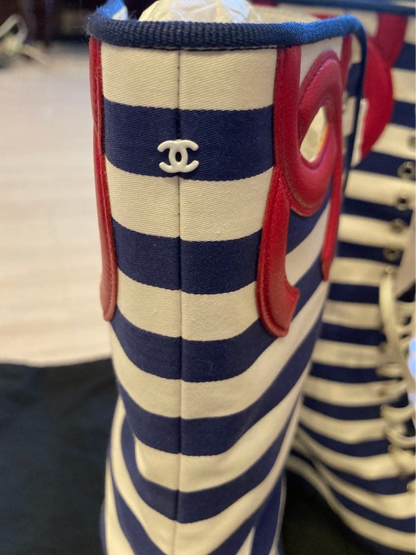 Chanel ショートブーツ