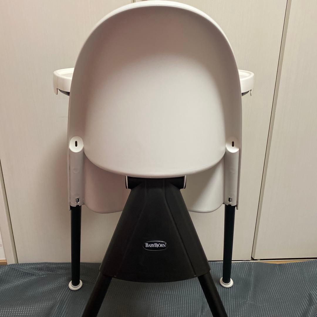 【美品・廃盤】Baby Bjorn 折りたたみ ベビーチェア ホワイト