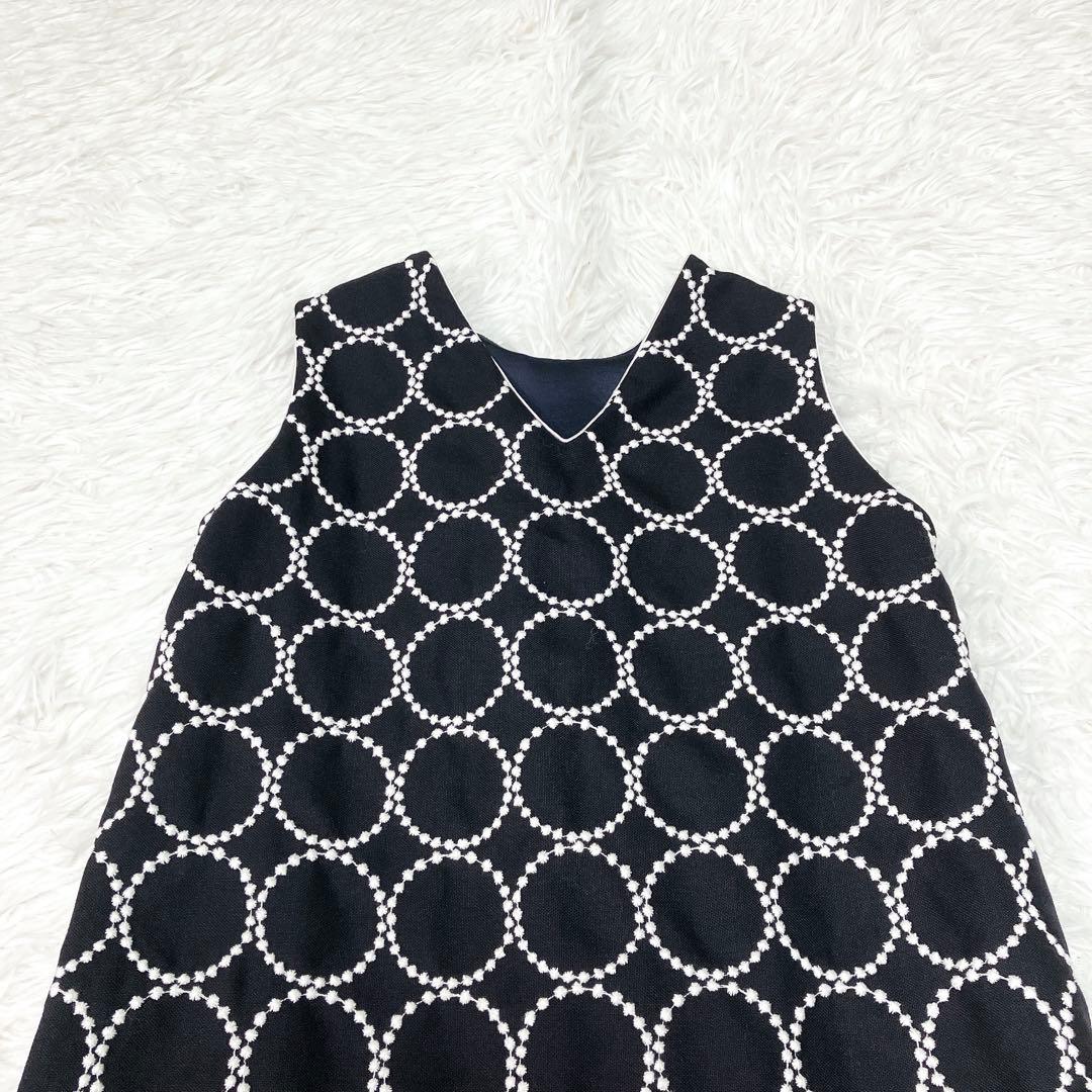 ほぼ未使用✨ミナペルホネン　タンバリン　ワンピース キッズ　女の子　120cm