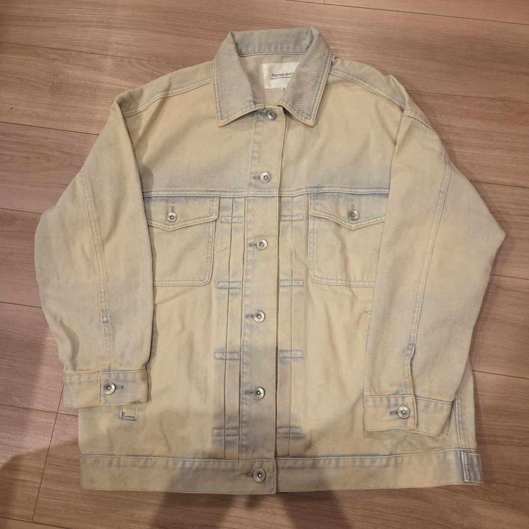 Arpege story BIGGジャン サイズ2 グレー