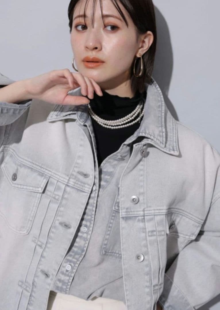 Arpege story BIGGジャン サイズ2 グレー