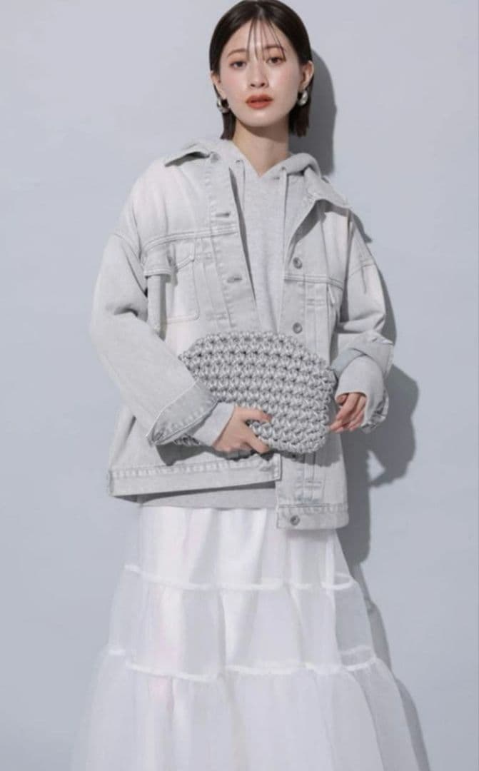 Arpege story BIGGジャン サイズ2 グレー