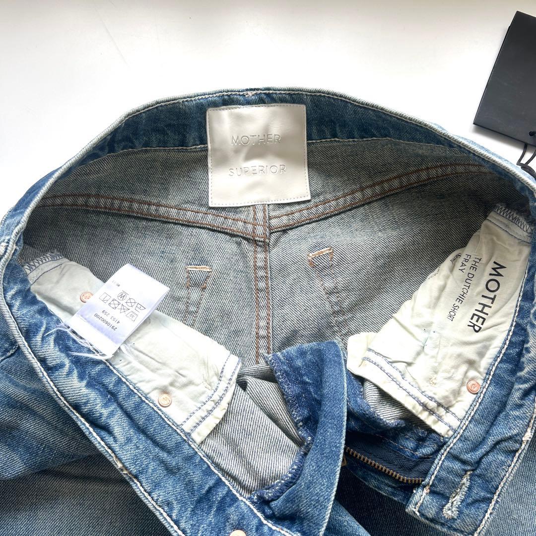 新品！MOTHERDENIM マザー　ドゥーズィエムクラス　デニムショートパンツ
