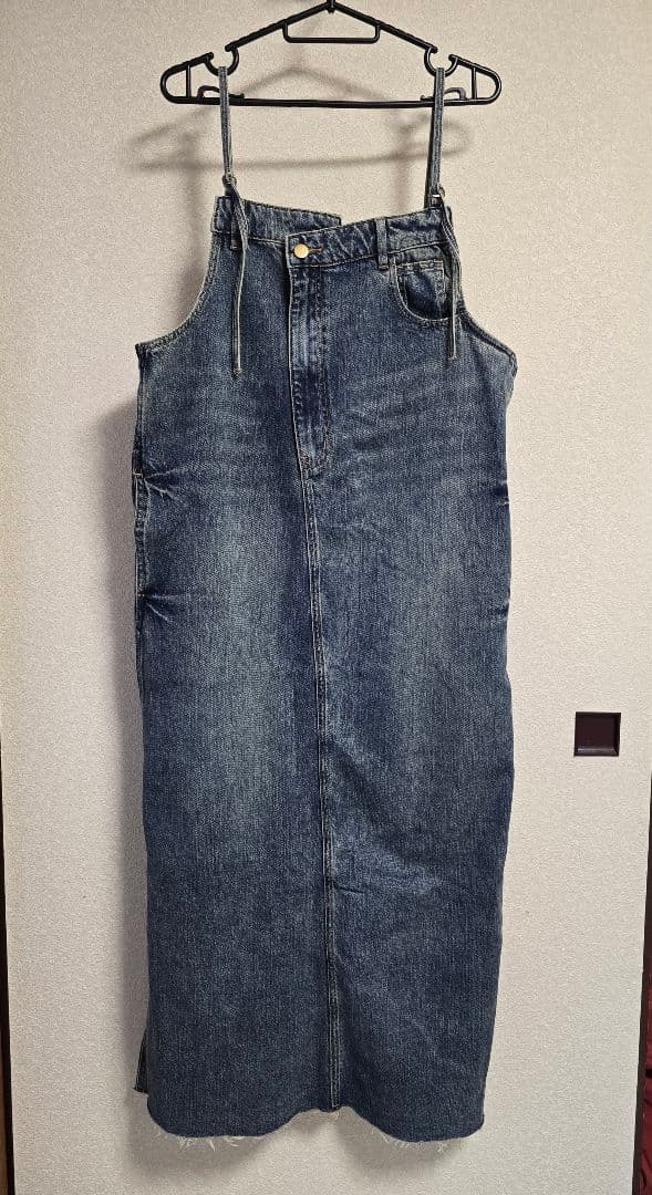 新品・未使用　ポリーヌ・ブロー　デニム ジャンスカ　フリーサイズ