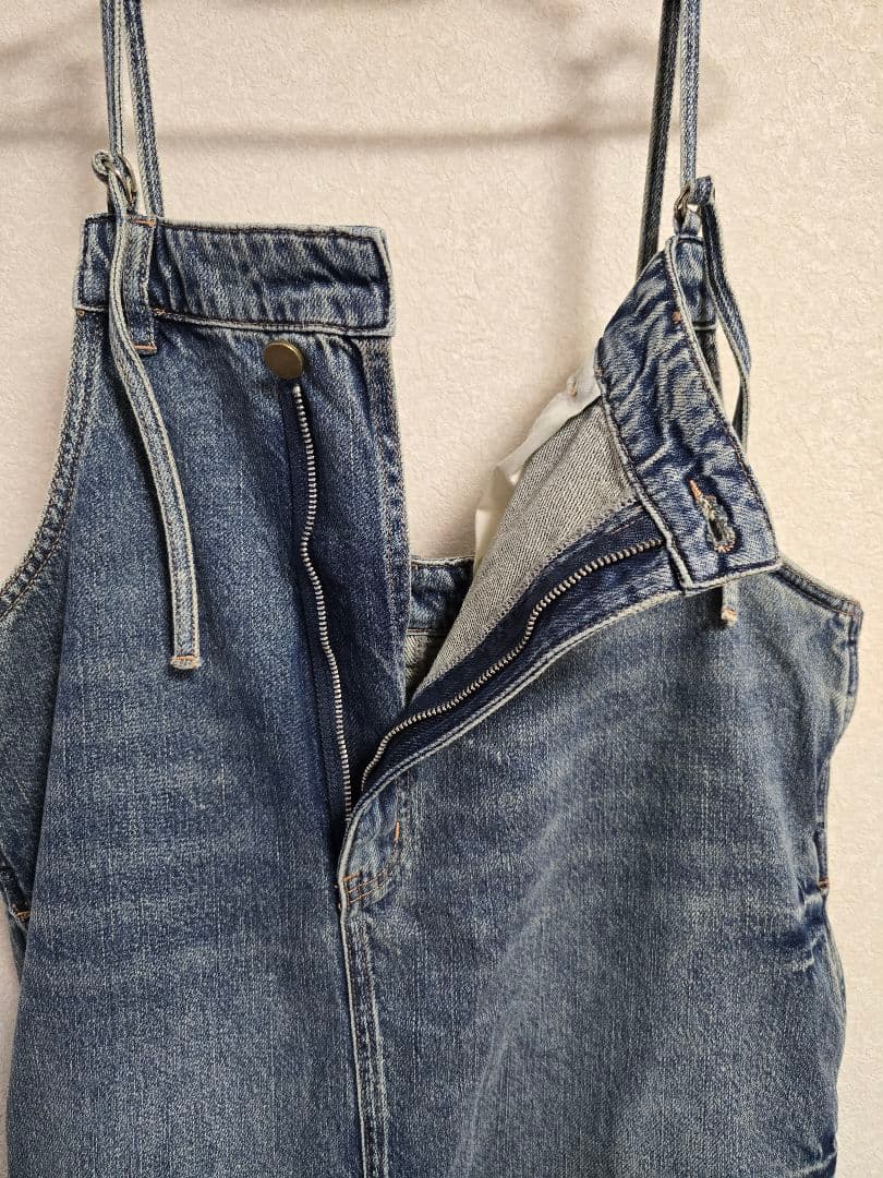 新品・未使用　ポリーヌ・ブロー　デニム ジャンスカ　フリーサイズ