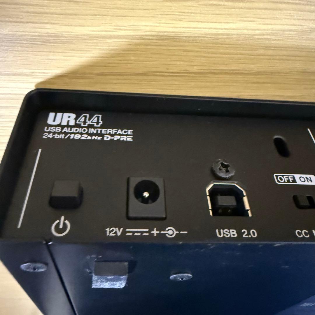 【動作OK】SteinbergUR44オーディオインターフェース 6in4out
