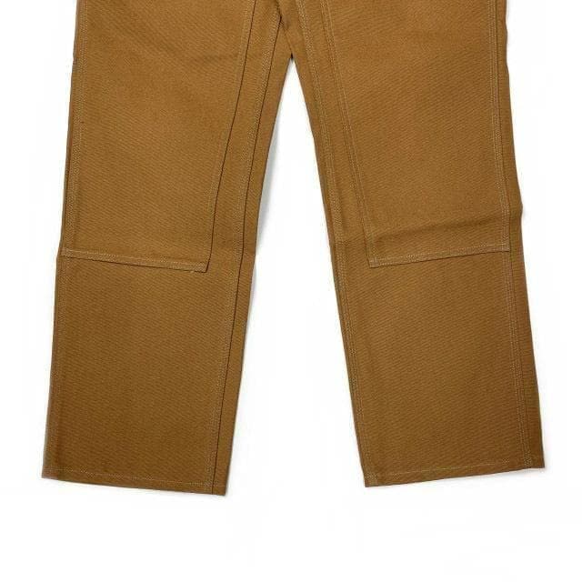 カーハート ワークパンツ US購入 ダブルニー(34×32)茶 181218