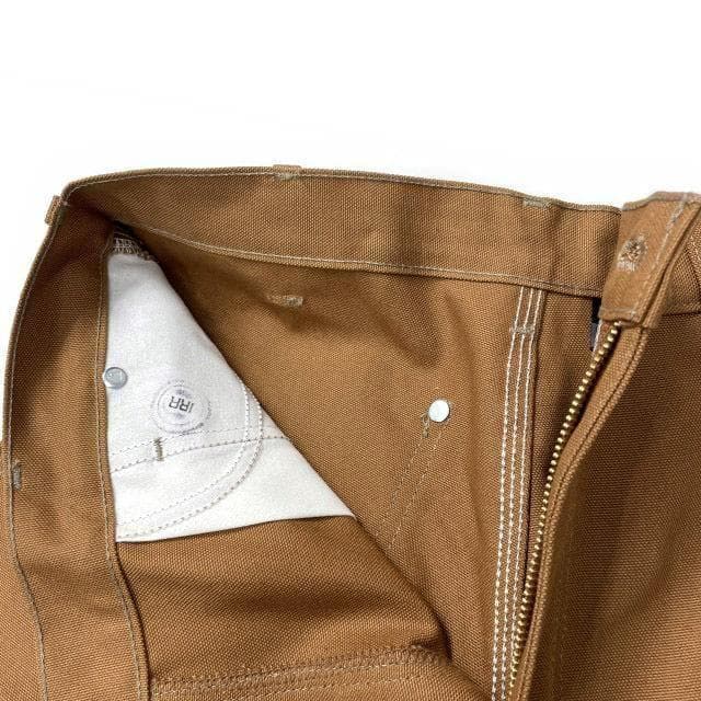 カーハート ワークパンツ US購入 ダブルニー(34×32)茶 181218