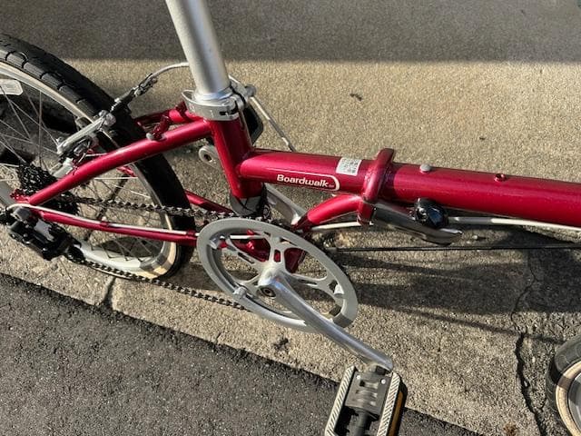 中古 折りたたみ自転車/DAHON ダホン boardwalk D7 7段変速