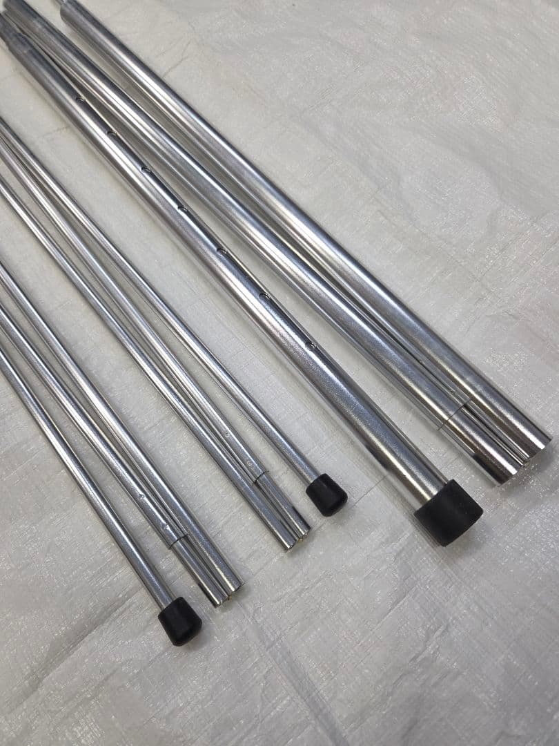 タッソ用 ALラチェットポール210cm　ALアップライトポール130cm2本