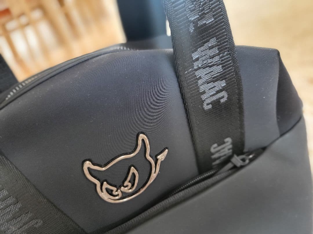 WAAC ブラック ドラムバッグ