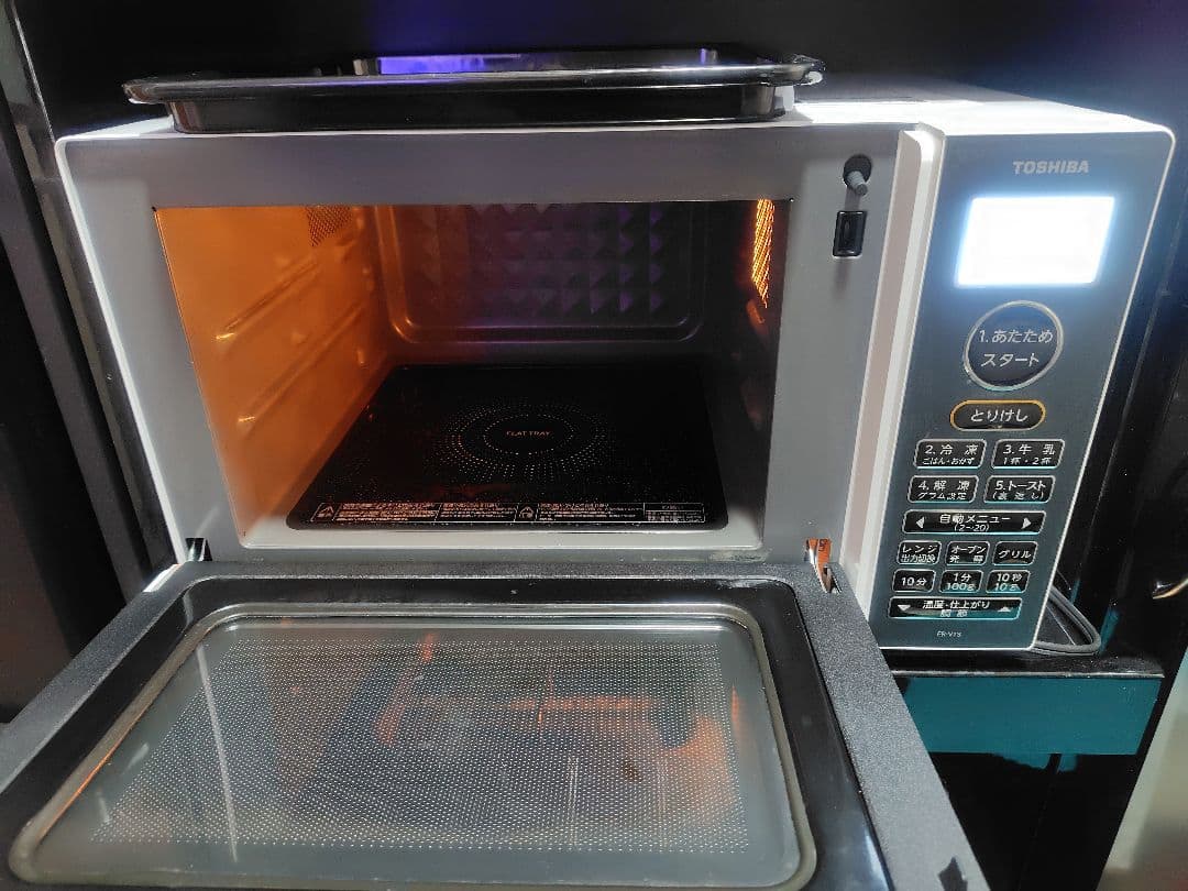カ*ト様 TOSHIBA オーブンレンジ コンパクト 機能多数 ホワイト